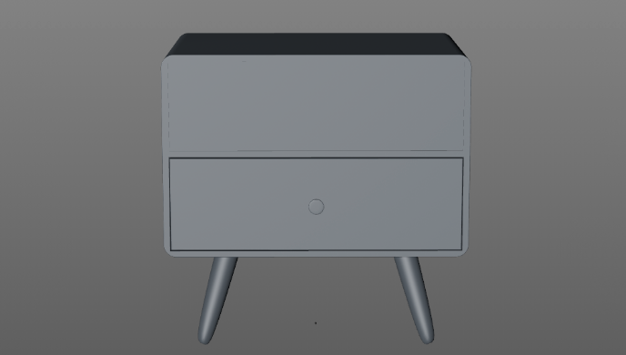 TWS Technology Square Bedside Table With Speaker