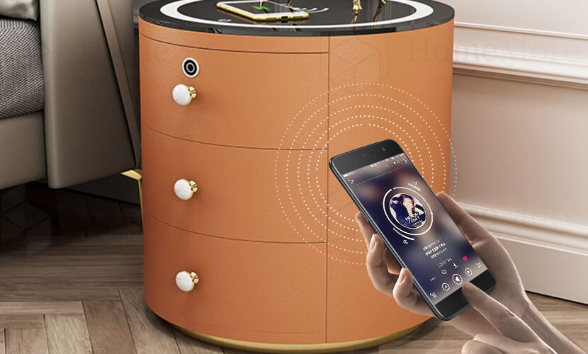 10W Bluetooth Speaker Three Drawer Table 01