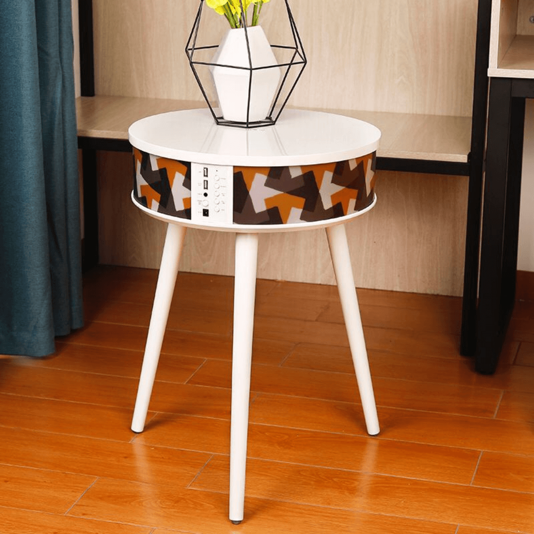 20W Bluetooth Speaker Side Table Speaker With Party Light Dynamic 01