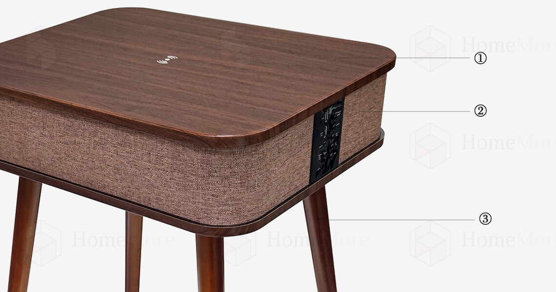  Square General Table Speaker Feature 01