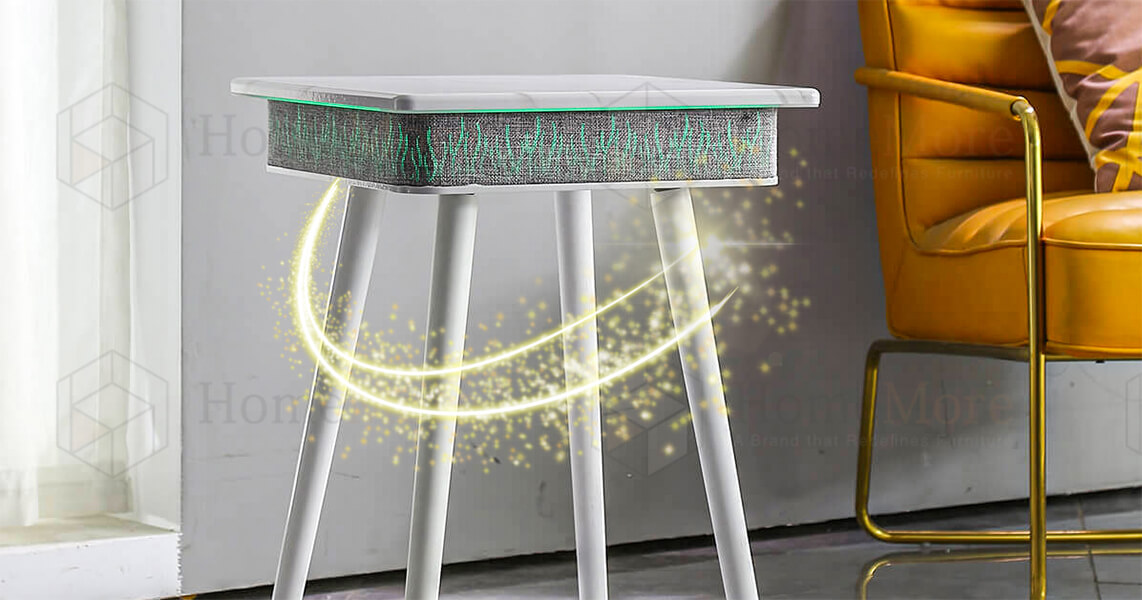 360° Surround Sound Field Square Table Bluetooth Speaker