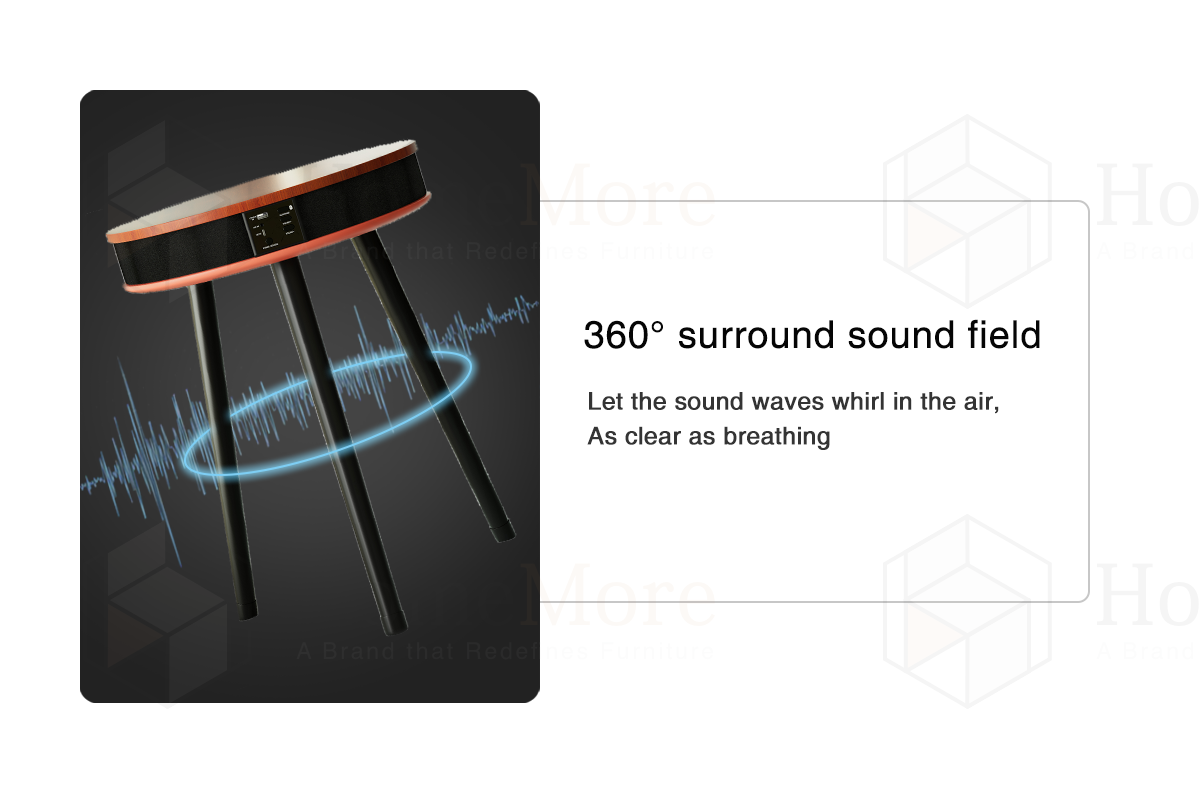 360° surround sound field General Table Speaker