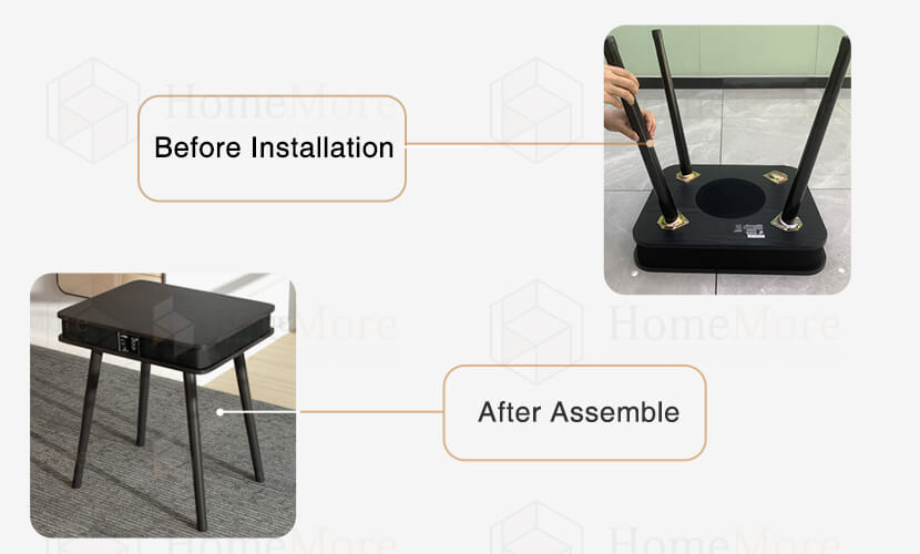 Easy to Assemble Double Layer Table Speaker