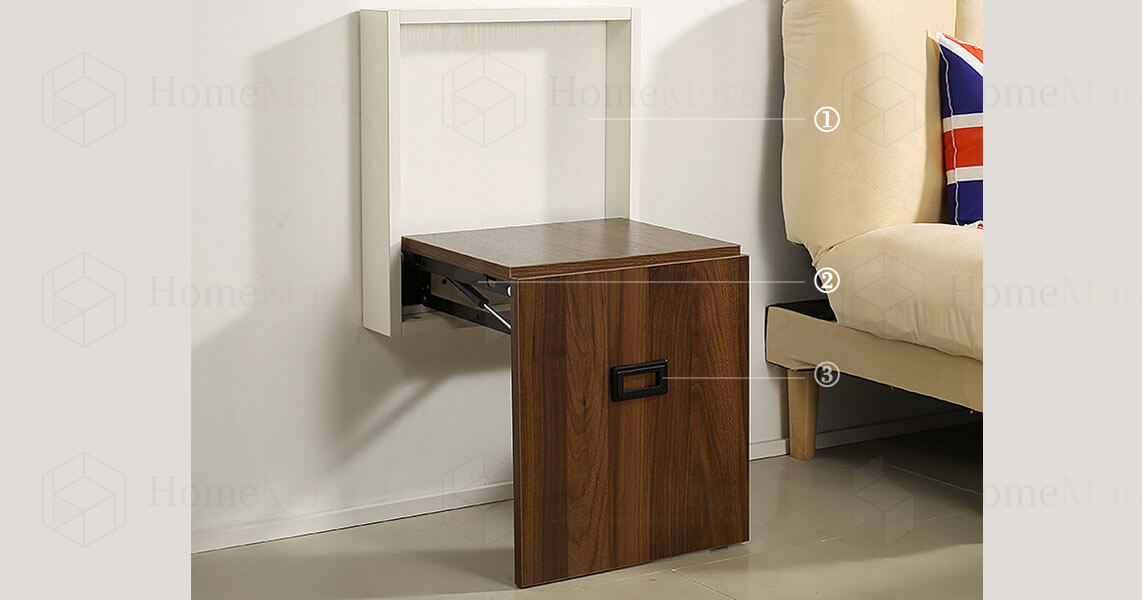 Wall Mounted Folding Shoe Stool Features 14