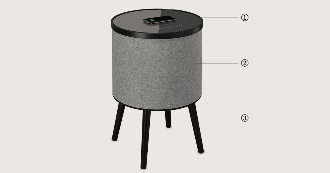  Drum Table Speaker Features 01