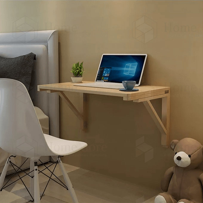 Space Saving Floating Shelf & Table 03