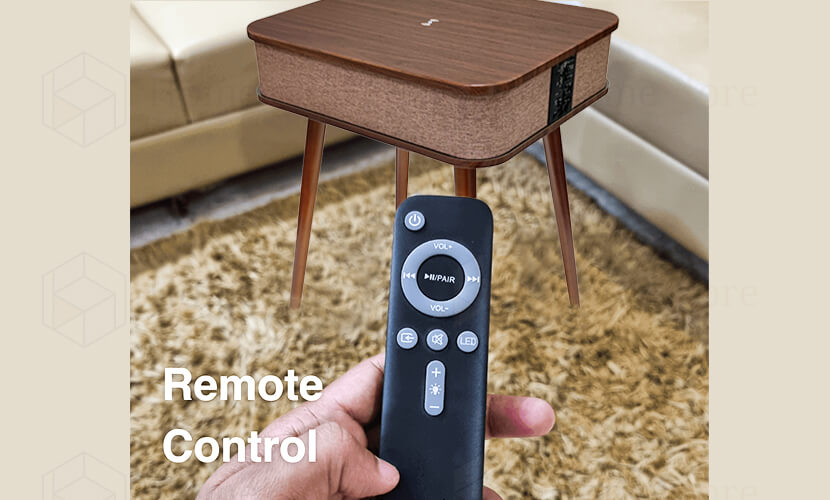 Square Speaker Table Remote 01