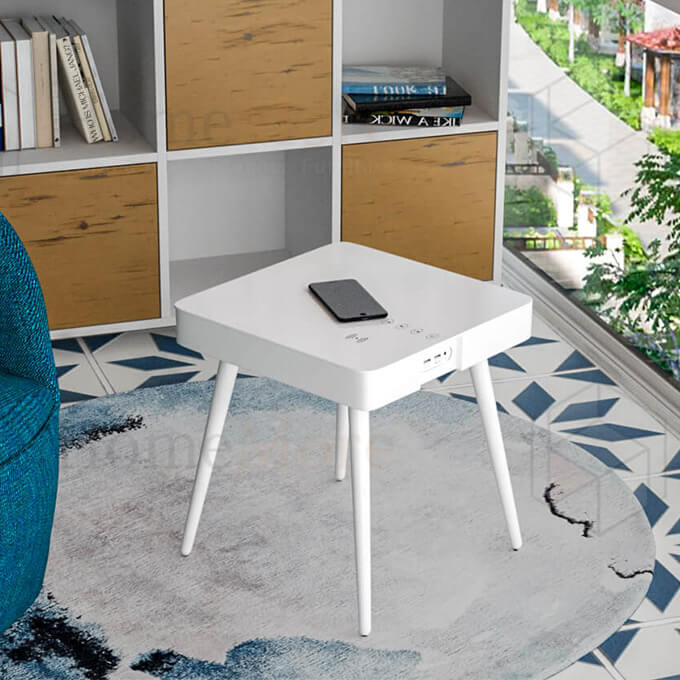 Tempered Glass Top Coffee Table Speaker 01