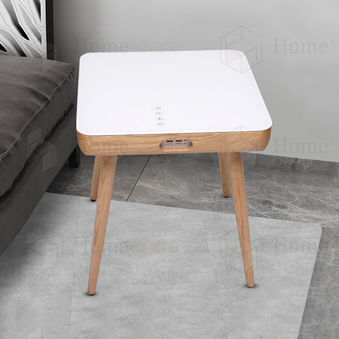 Brown Coffee Table Wireless Charger 02