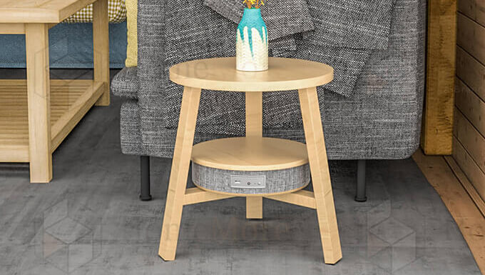 Double Layer Table Speaker 02