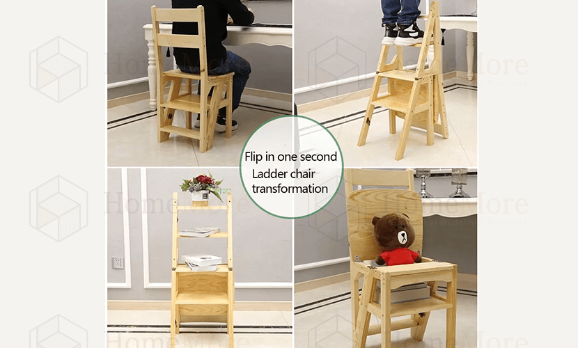 Multi function Folding Stool 01