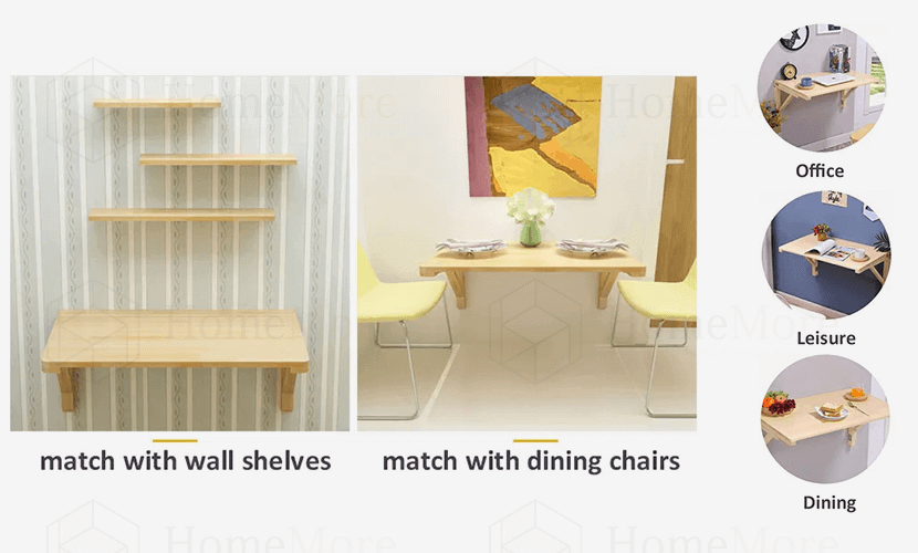 Multipurpose for wide range of application Floating Shelf & Table 01