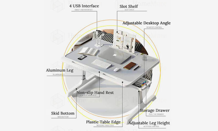 Multy Functions  Portable Laptop Workstation