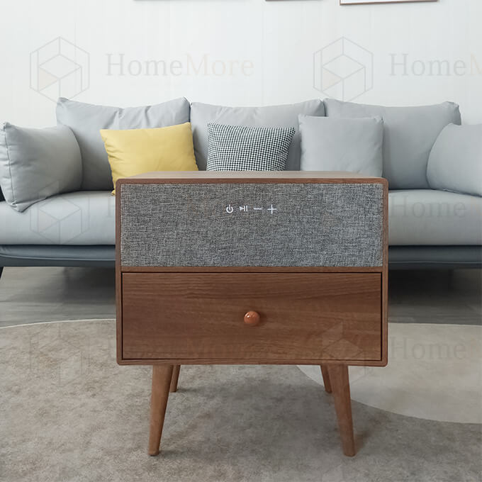 Nordic Bedside Square Table Speaker 03