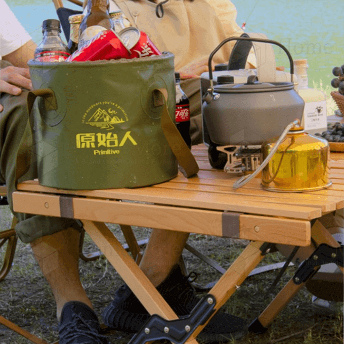 Outdoor Egg Rolling Portable Table 01