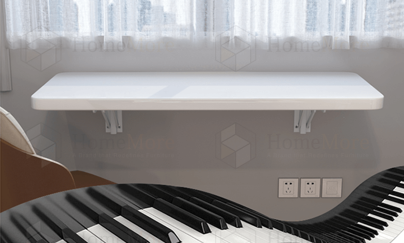Floating Shelf & Table Piano paint panel