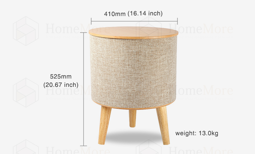 Drum Table Speaker Product Size 22