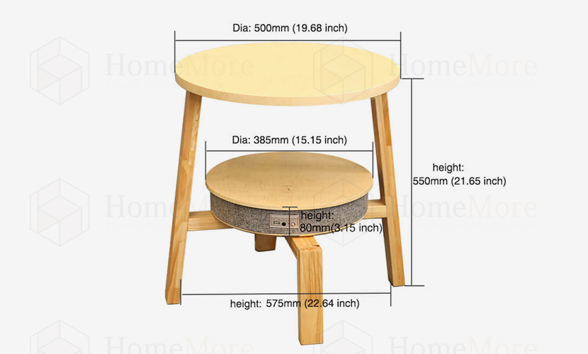  Table Speaker Product Size