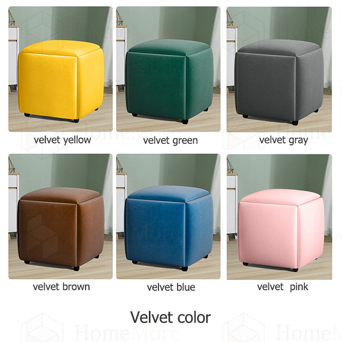 Multiple Colors 5-In-1 Magic Cube Ottoman 01