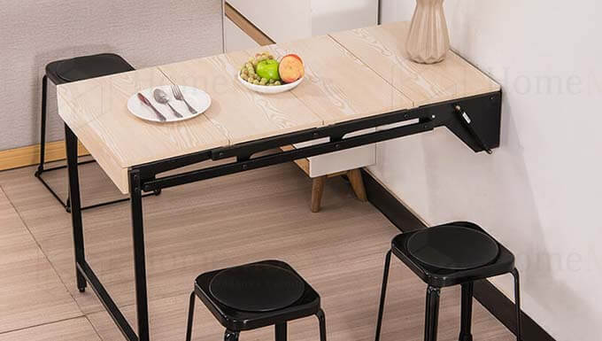 Wall Mounted Folding Dining Table