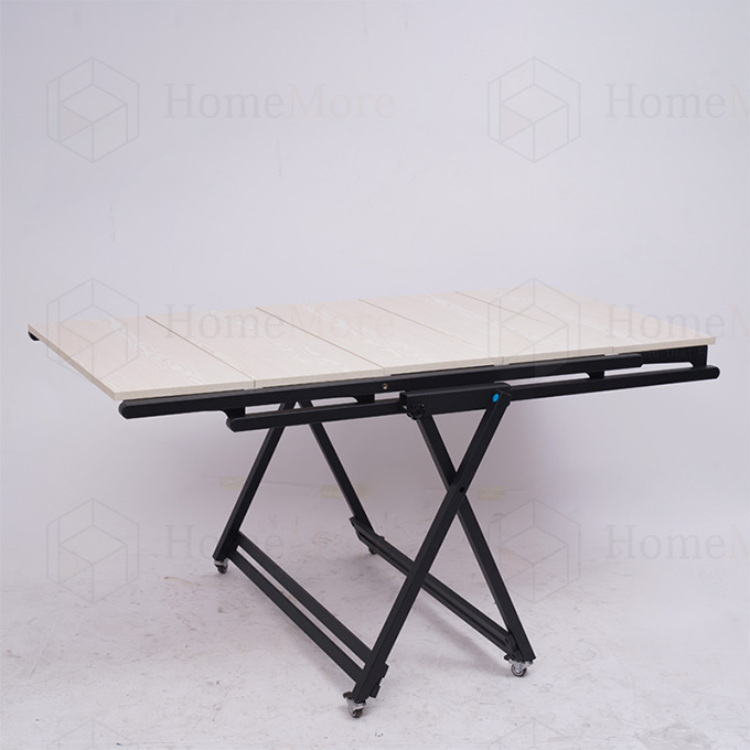 Beige Multi-functional Shelf & Dining Table 01