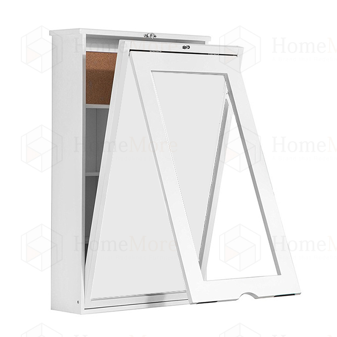 S5103 WALL MOUNTED FOLDING DINING TABLE WITH CABINET (3) 拷贝