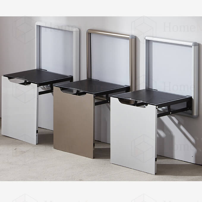 Wall Mounted Folding Shoe Stool Colors 03