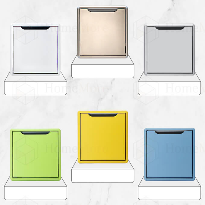 Wall Mounted Folding Shoe Stool Colors 02