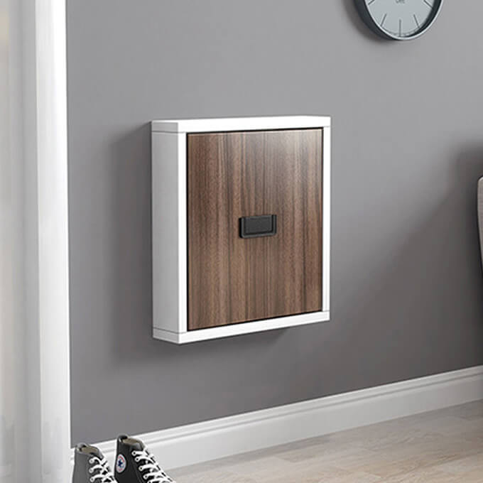 Wall Mounted Folding Shoe Stool 05
