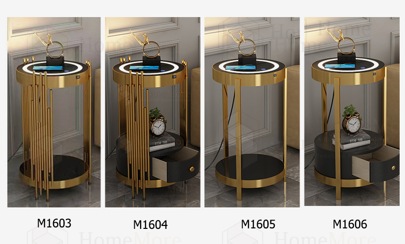 Similar design Metal Art End Table Double Layer 01