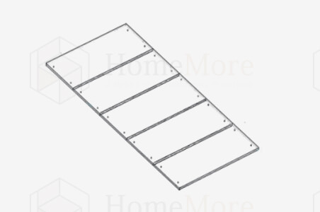 Multi-functional Shelf & Dining Table Installation Step 1