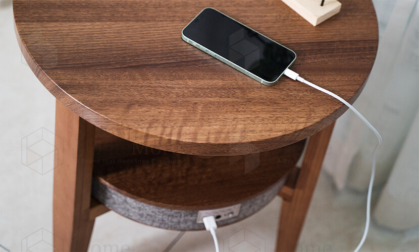 Large Coffee Table Speaker Wired Charger 01