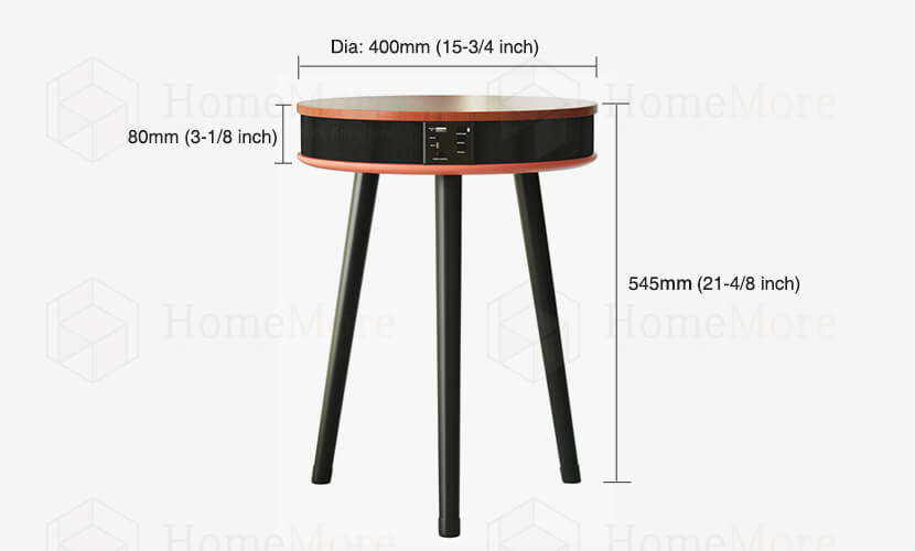 General Table Speaker Product Size 02