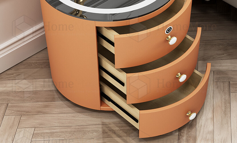 solid wood storage drawer