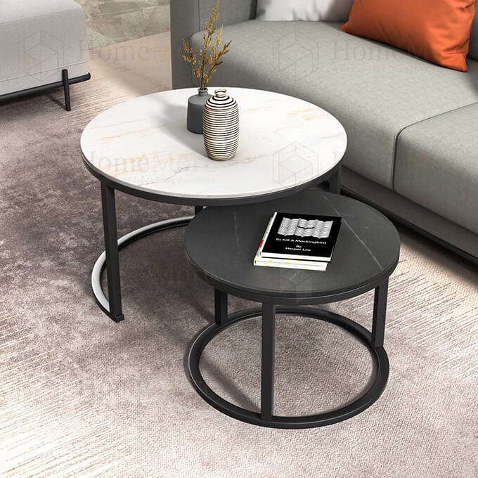 S1302 2 IN 1 NESTING COFFEE TABLE ROUND 3