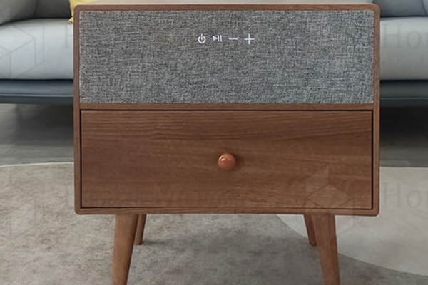 Bedside Table with Built in Speaker
