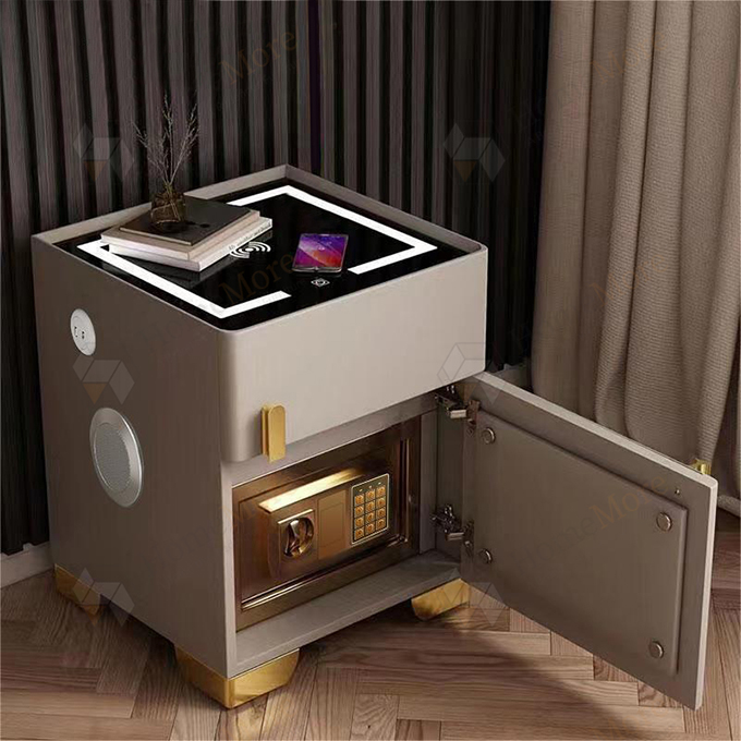smart bedside table with safe box (3)