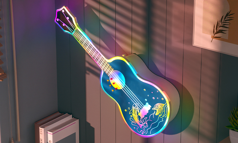 bluetookth speaker with colorful lighting
