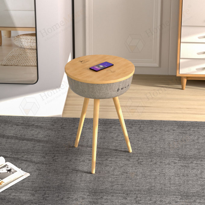 CLASSIC SIDE TABLE SPEAKER COFFEE TABLE (3)