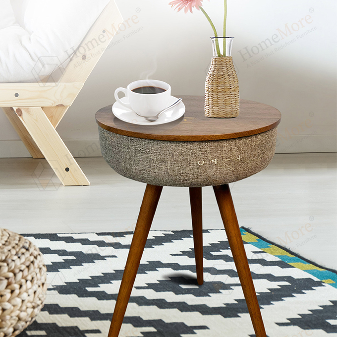 CLASSIC SIDE TABLE SPEAKER COFFEE TABLE (5)