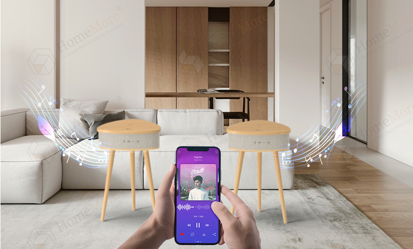 tws speaker side table