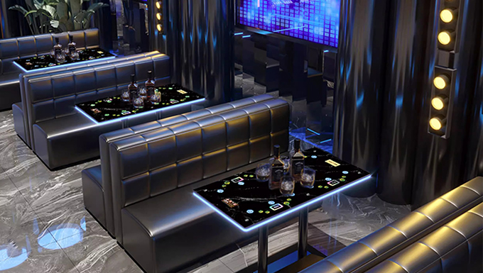 interactive entainment coffee table for bar cafes