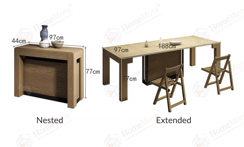 extendable table size