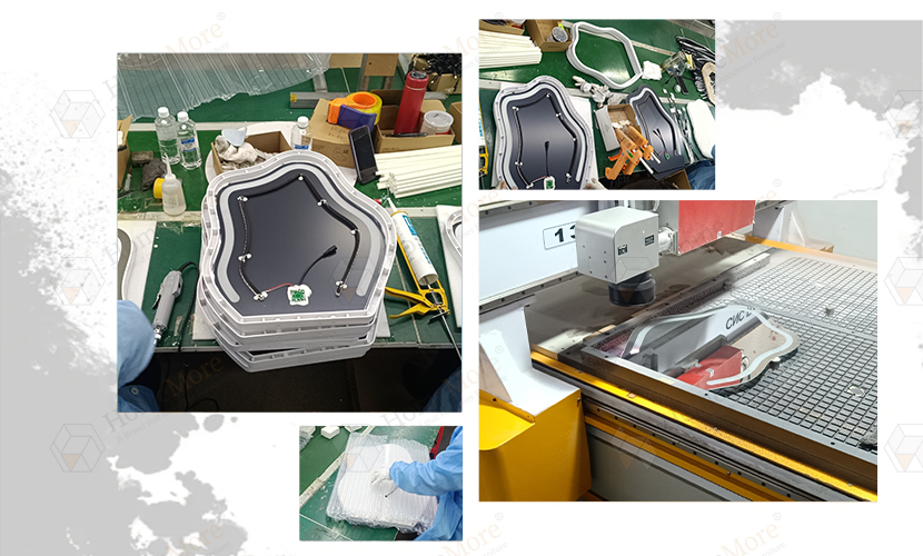 manufacturing smart led light makeup mirror